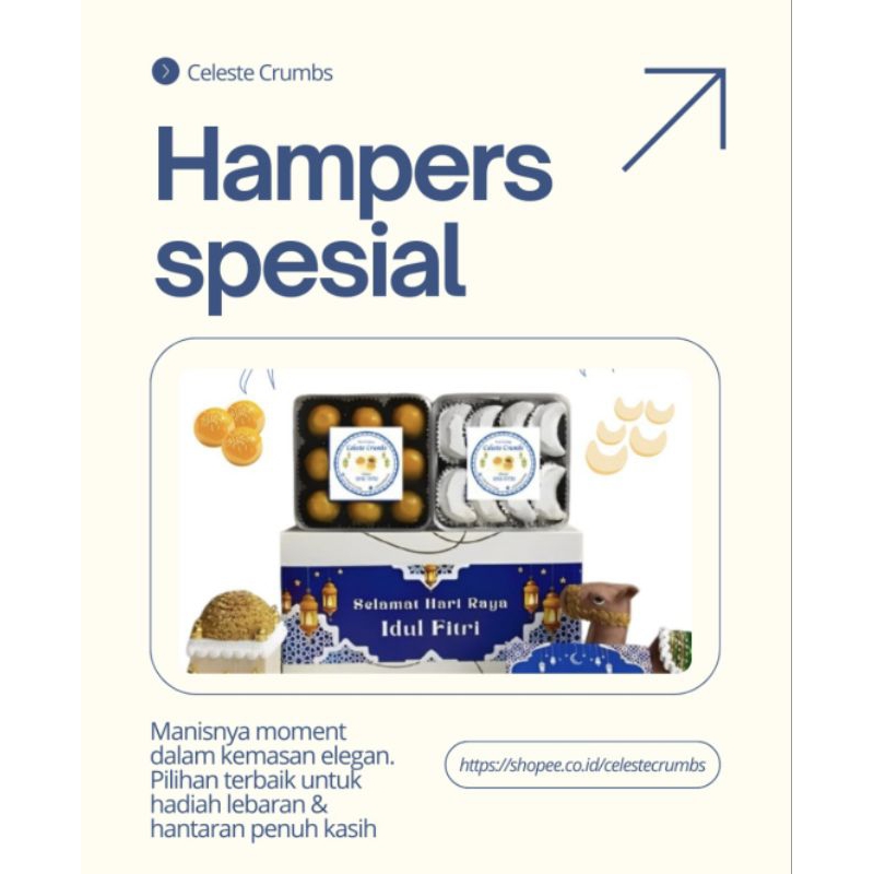

SPECIAL! HAMPERS (Nastar + Putri salju)