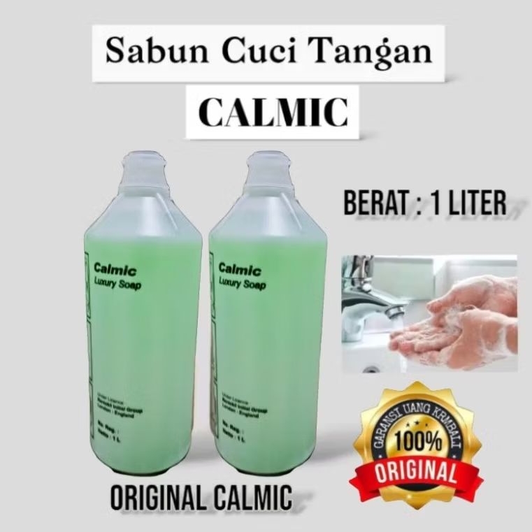 HAND WASH CALMIC / SABUN CUCI TANGAN / CALMIC LUXURY SOAP