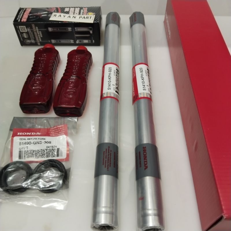 AS SHOCK DEPAN+SEAL+OLI HONDA CS 1 CS1 CS 1 SEPASANG ORI