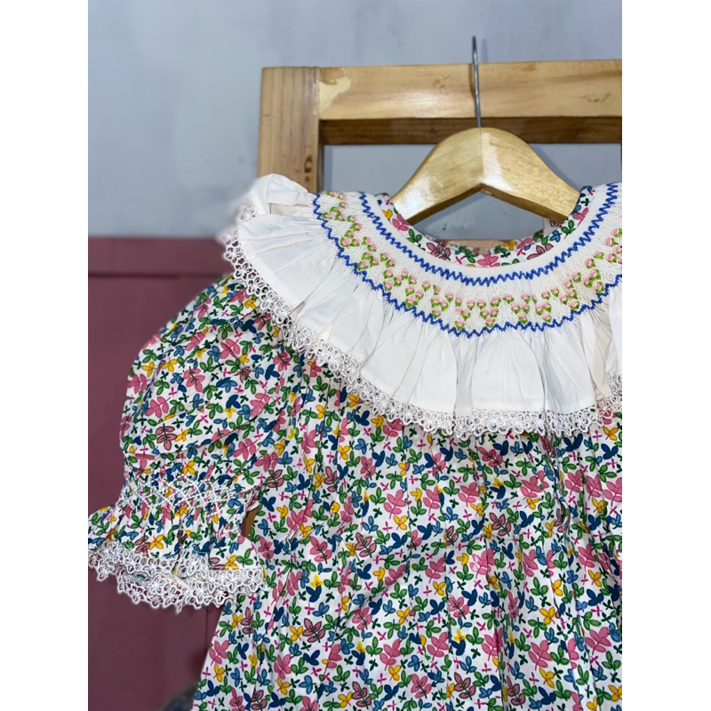 smocked dress