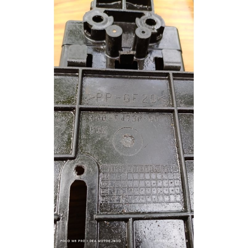 Bagasi Yamaha Mio sporty original/bagasi Yamaha Mio/tempat aki Yamaha mio/rumah aki Yamaha Mio sport