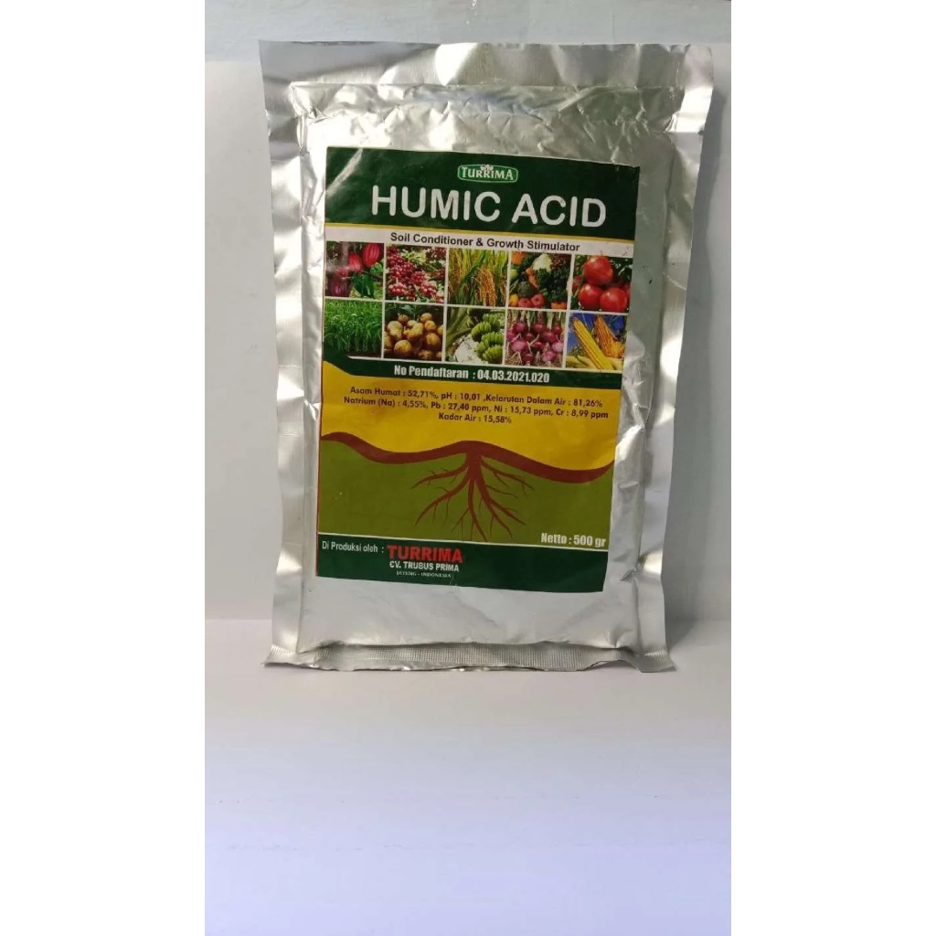 Asam Humat HUMIC ACID 90% 500 Gram