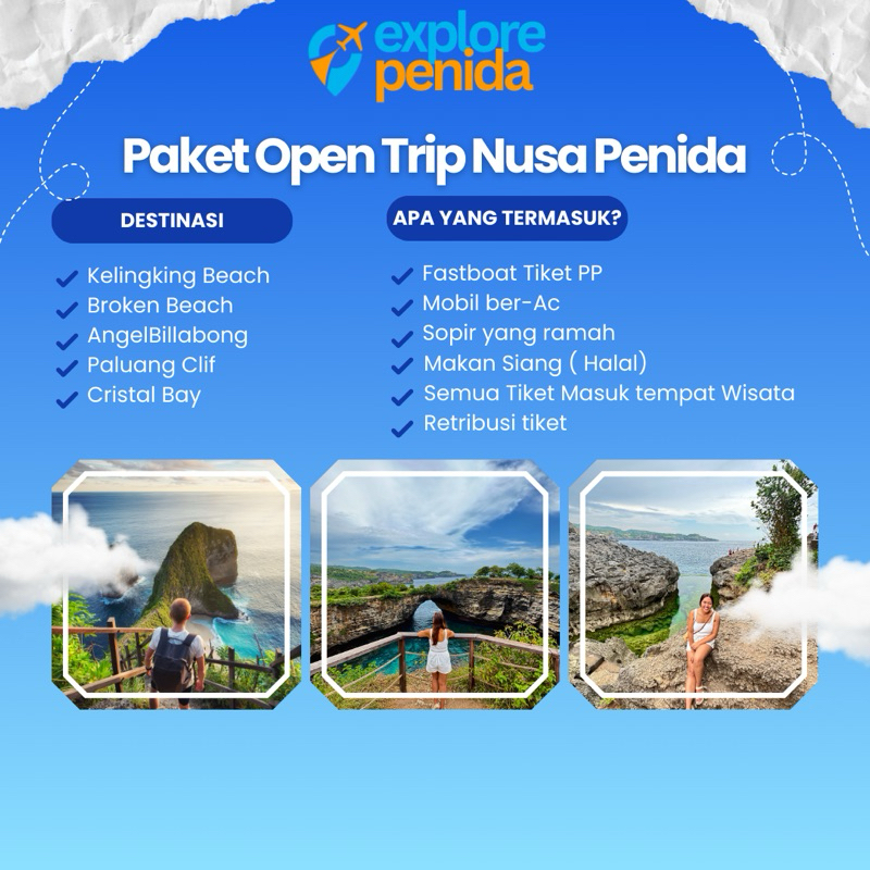 Paket Open Trip Nusa Penida By. PenidaExplore