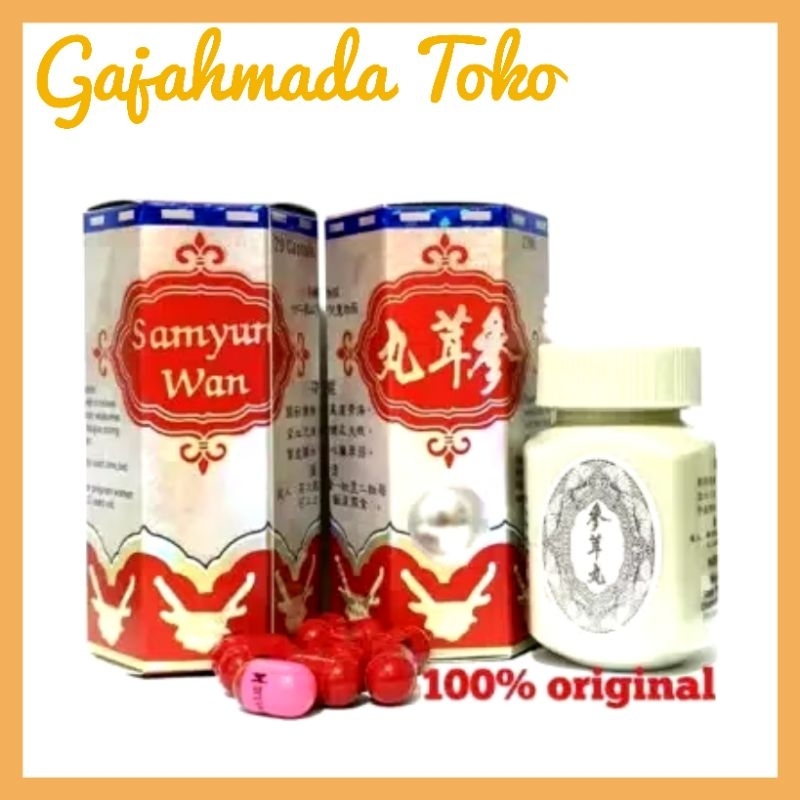 Samyunwan ( Gold ) Obat Nafsu Makan Gemuk badan - Obat Cina Herbal