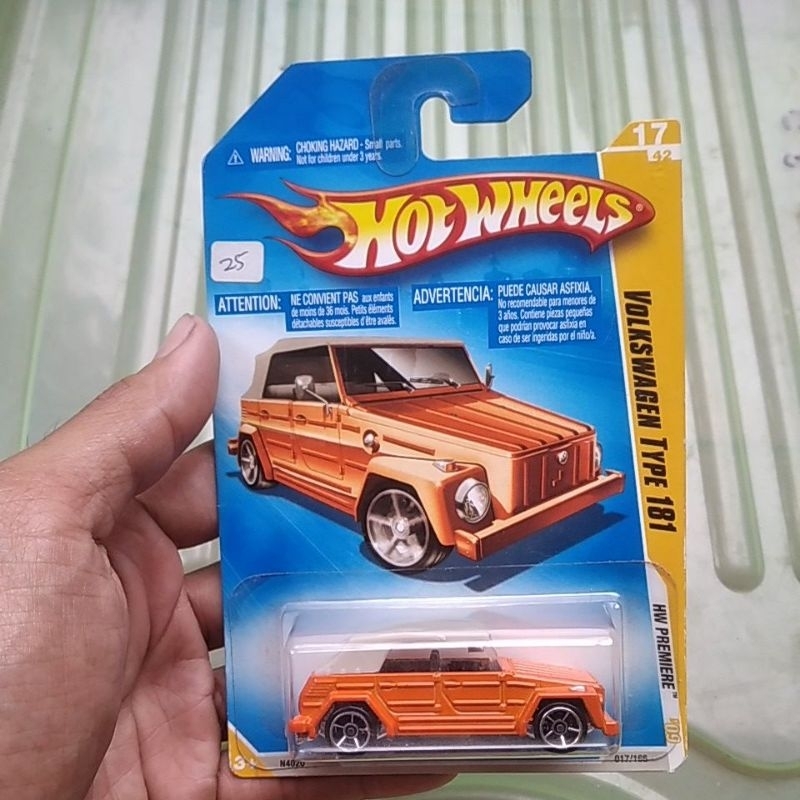 Hot Wheels VW Type 181 thing