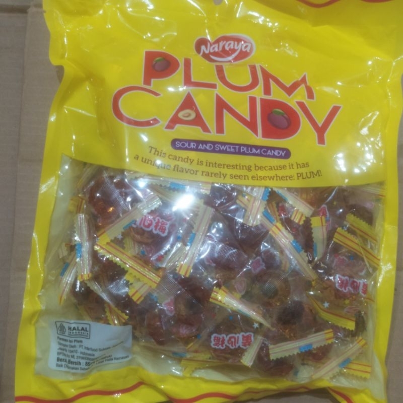 

Naraya Plum Candy Permen Rasa Asam Manis 850 gr