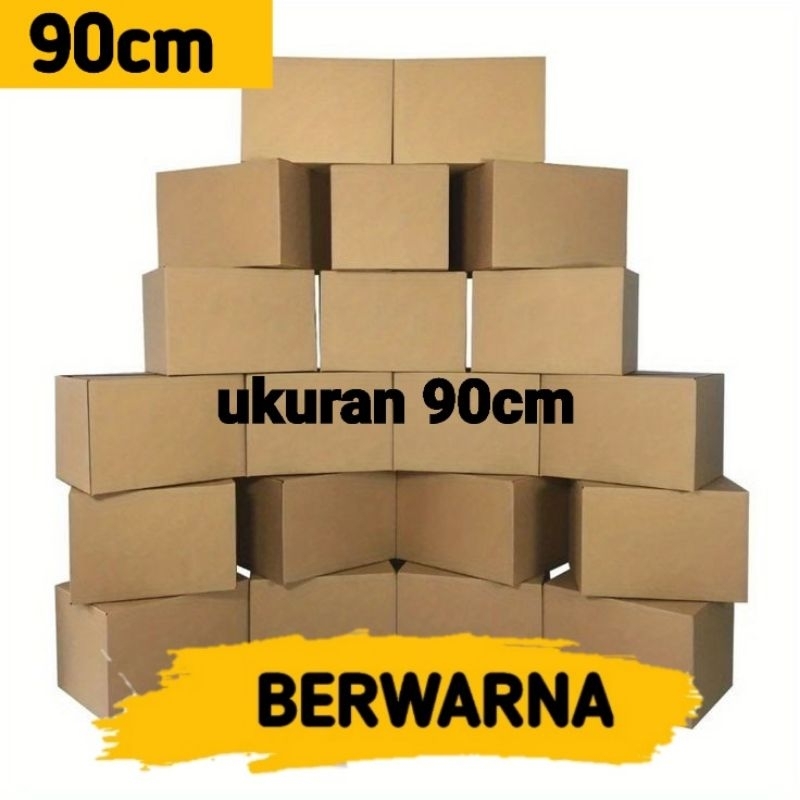 

kardus paket ukuran 90cm berwarna