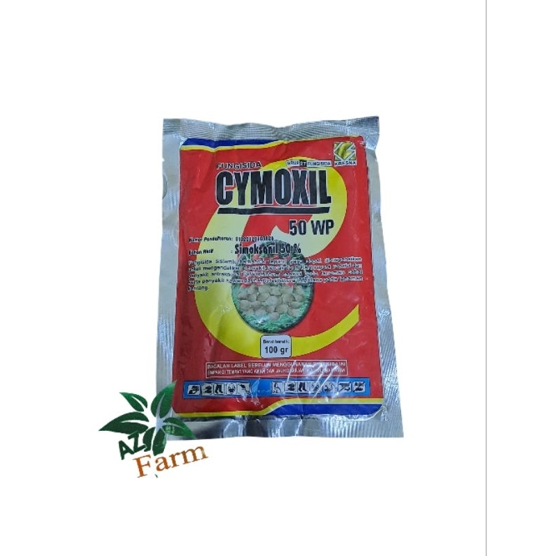 CYMOXIL 100GR FUNGISIDA SISTEMIK SIMOKSANIL 50% untuk jamur ditanaman