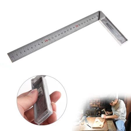 

Penggaris Besi Siku L Stainless Steel 30cm Pengukur Sudut Siku Mistar Ruler 90 Derajat Murah Dan Berkualitas