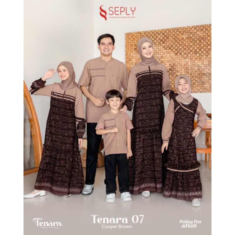 BAJU SARIMBIT SEPLY TENARA 07 COOPER BROWN