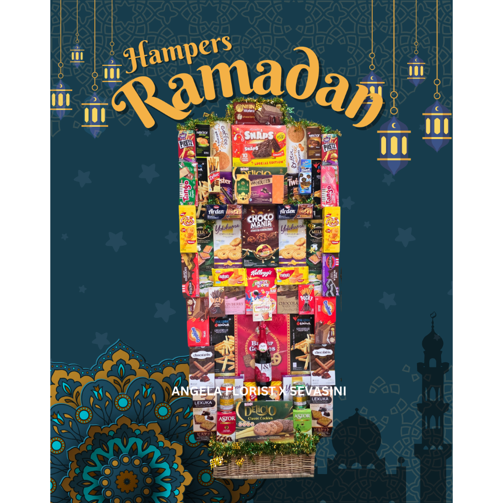 

[100% Garansi] Parcel Snack Lebaran Idul Fitri - DELUXE 1,75m