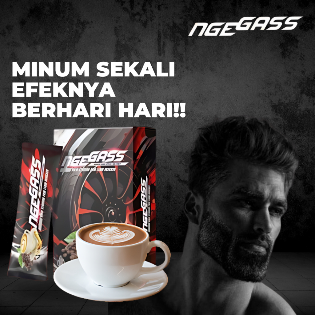 

Kopi Ngegass Original Kopi Gingseng Merah Halal & Resmi BPOM Penambah Stamina Pilihan Pria 1 Box