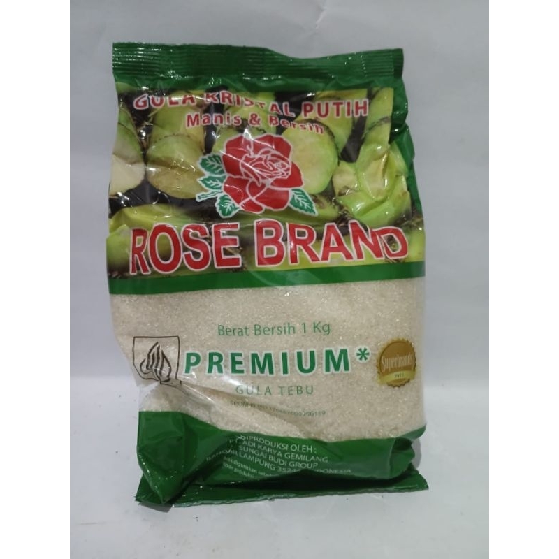 

Rose Brand Gula Premium Kemasan Hijau 1 Kg