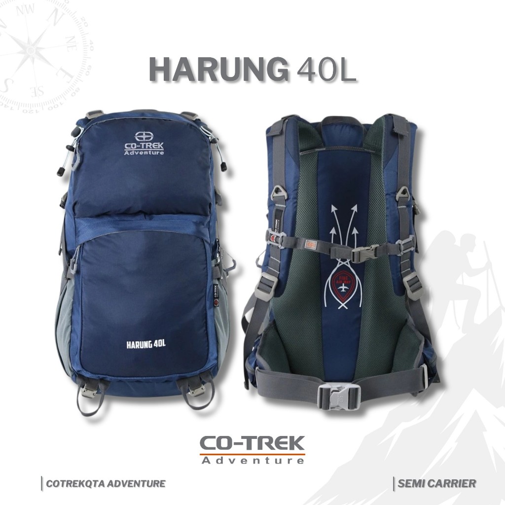 CO-TREK Adventure Tas Harung 40L Gen2