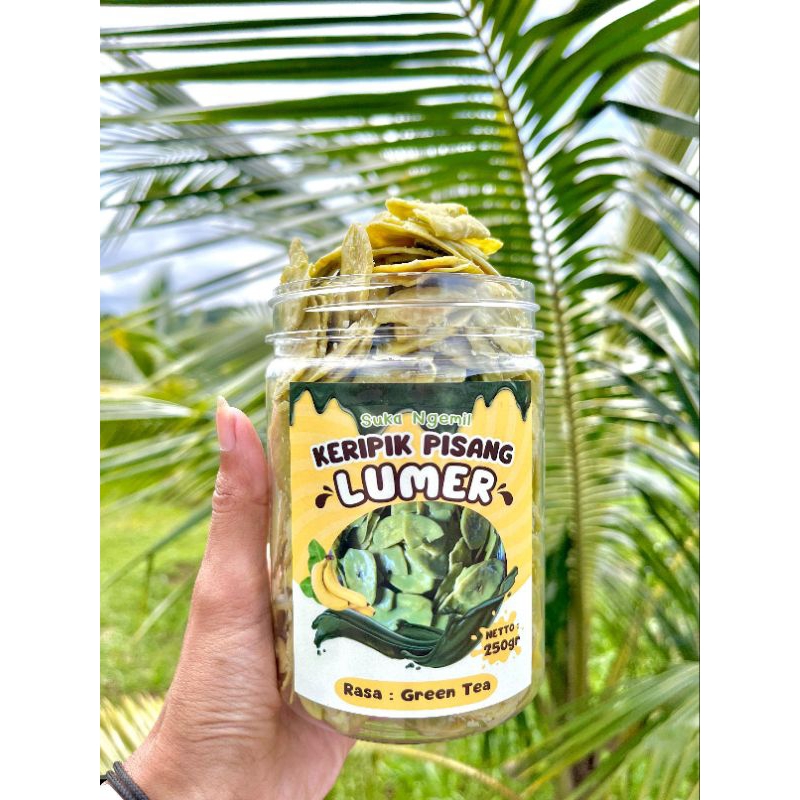 

Keripik Pisang Lumer Greentea (250g) Khas Cirebon