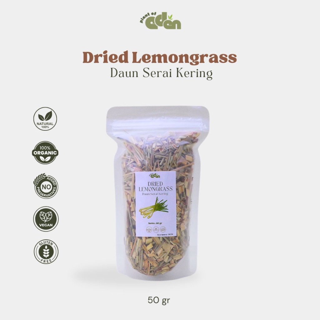 

Plant of Eden - Dried Lemongrass | Daun Serai Kering