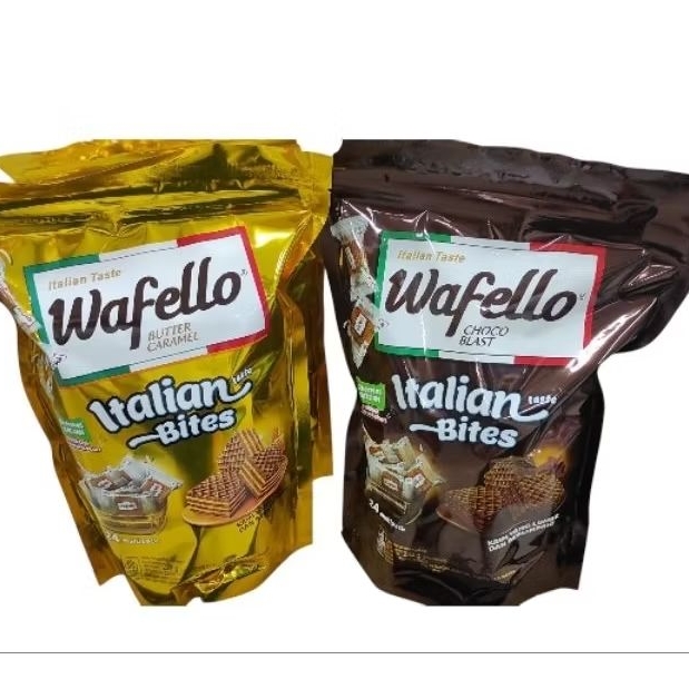 

Wafello wafer chocolate caramel multipack 24pcs x 9,75gr in