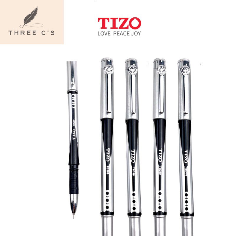 

Pulpen Pena Gel Pen Hitam Enak Murah 0.5 1 Pack 12pcs TIZO