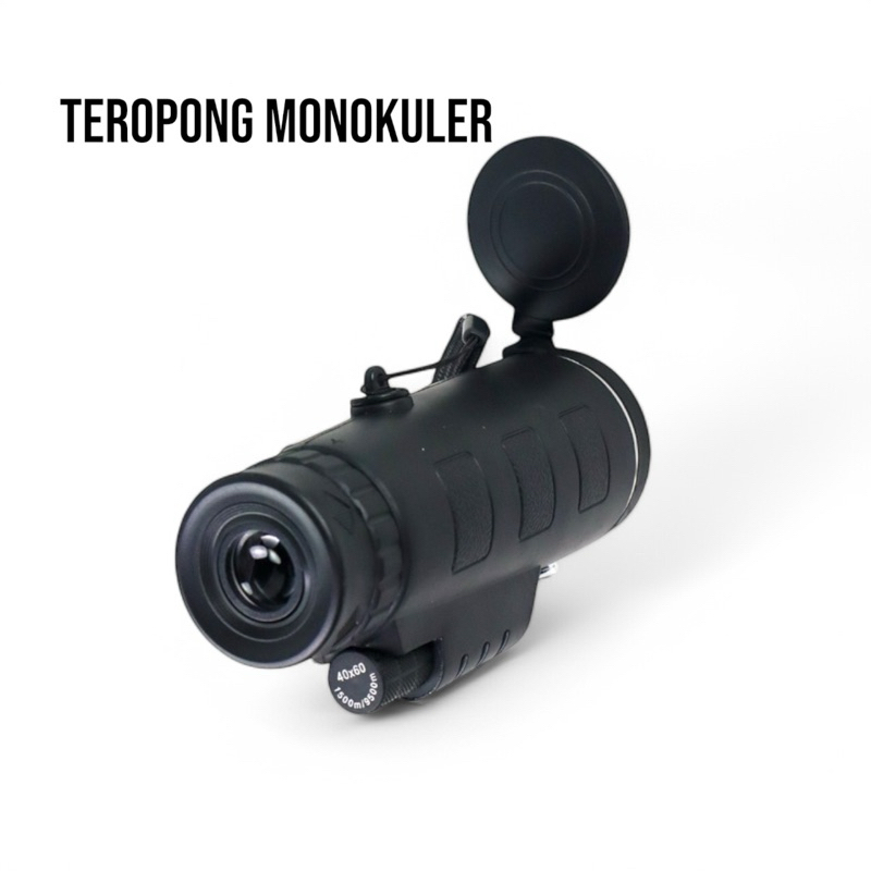 teropong monocular zoom 40x60 pembesaran