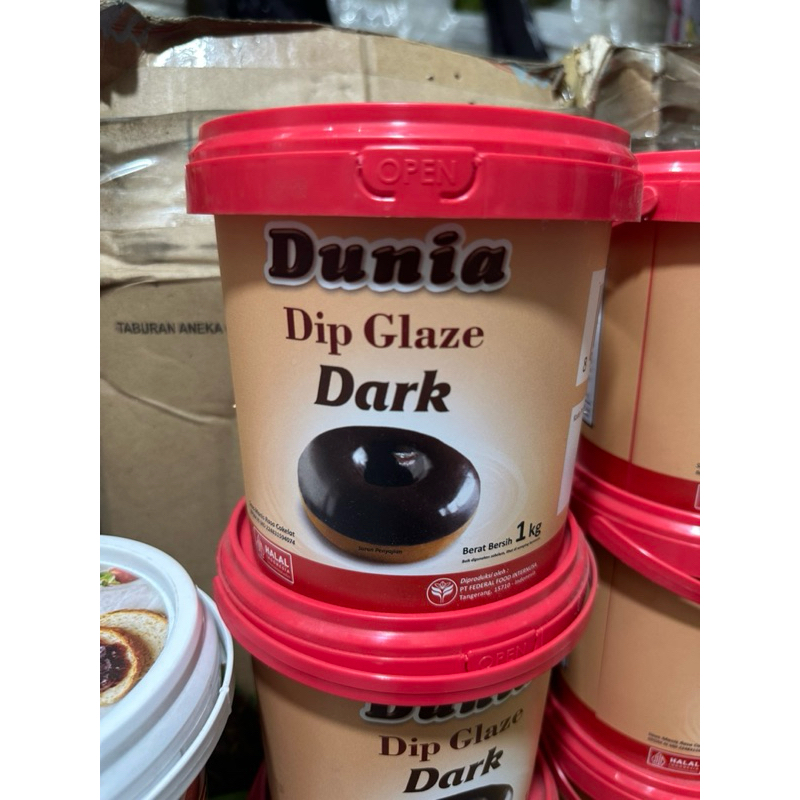 

Dunia Dip glaze 1 kg topping donat dan roti