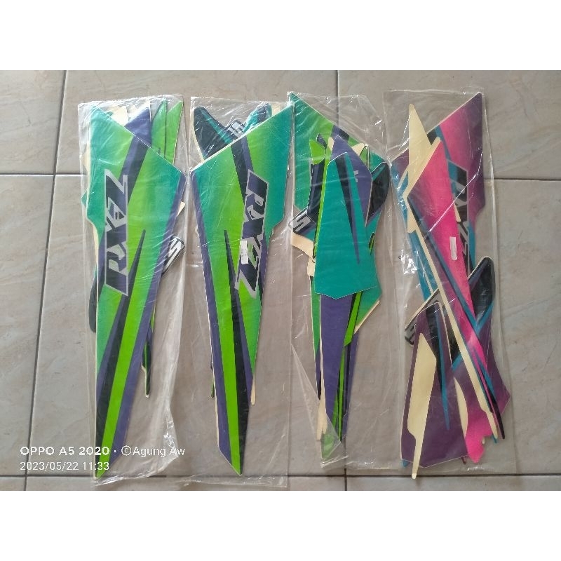 Stiker yamaha rxz