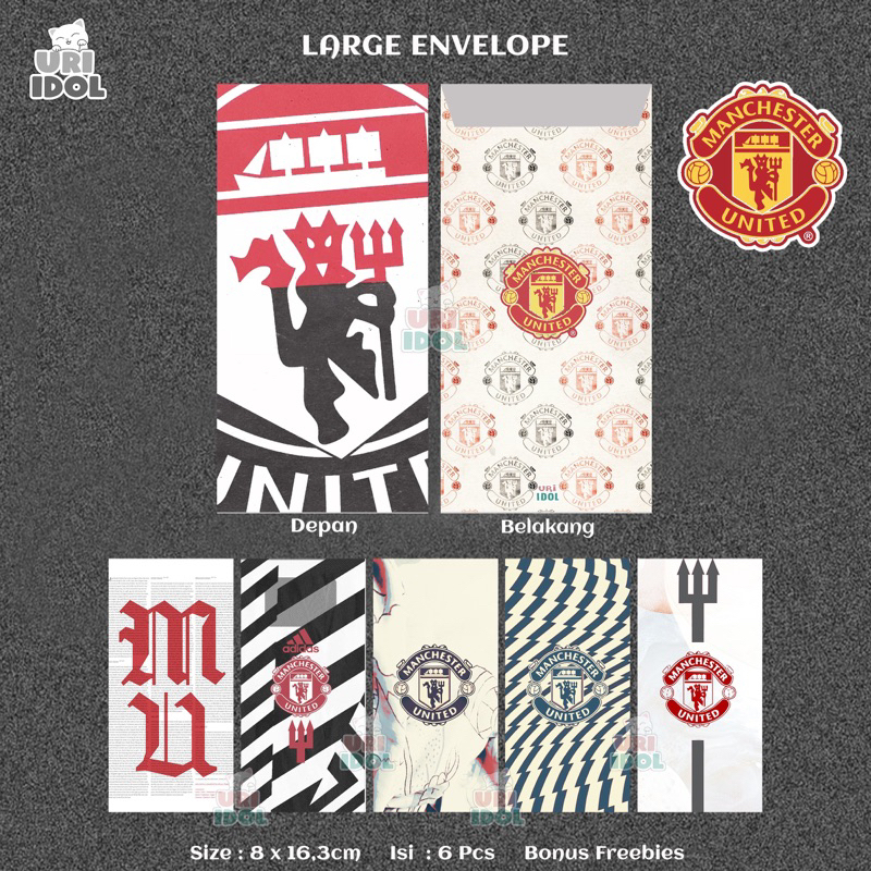 

MANCHESTER UNITED Envelope - Amplop Manchester United - Manchester United Merchandise - MU