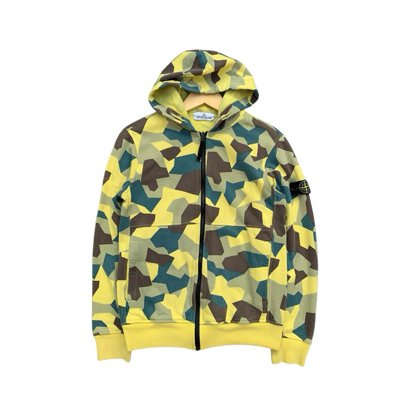 Stone island junior reversible camo