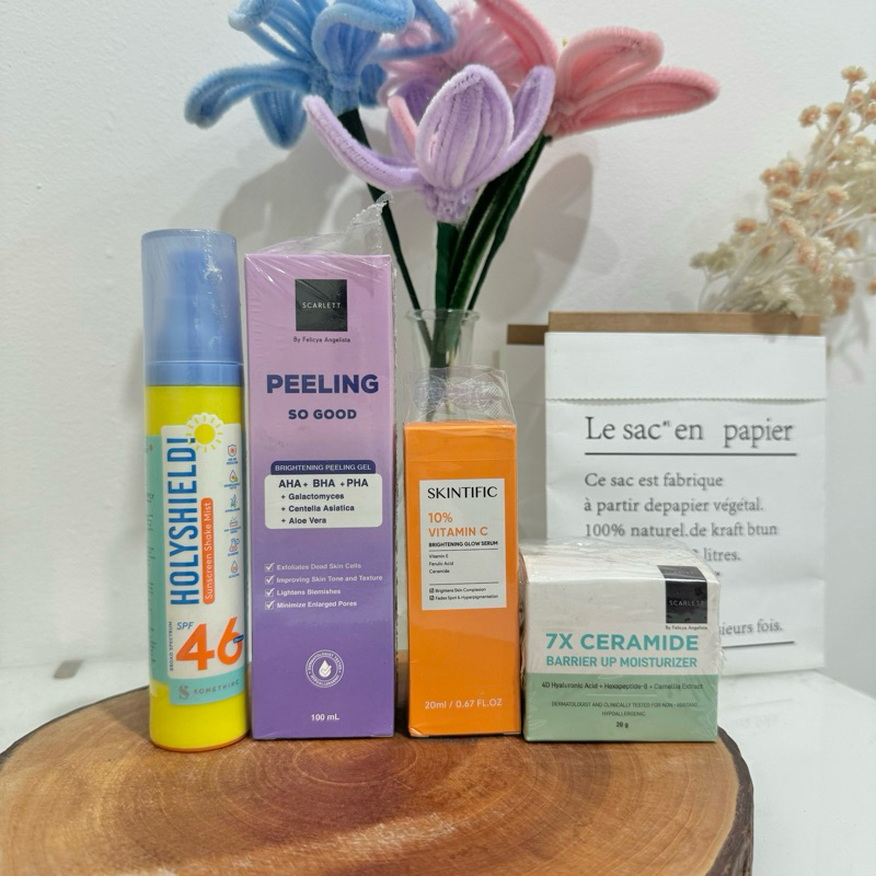 preloved skincare scarlett | somethinc | skintific