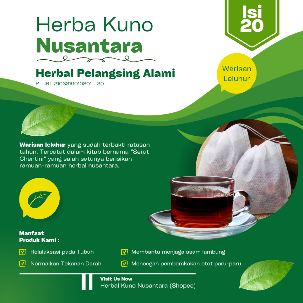 

Herbal Kuno Nusantara - Pelangsing Alami