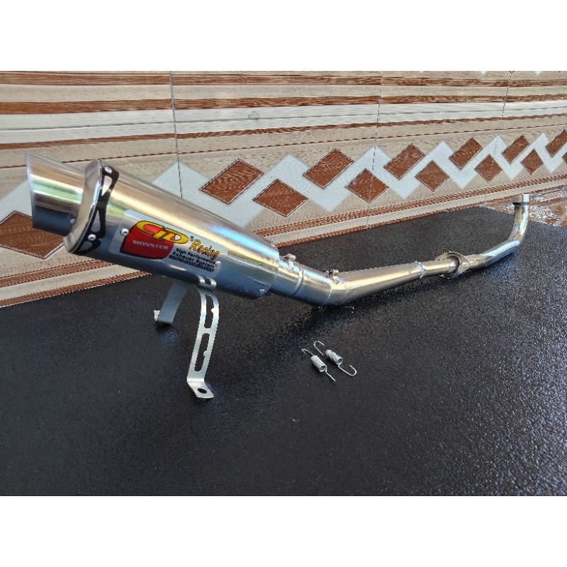 Knalpot racing CLD supra x supra fit supra x 125 grand kharisma 125 blade old blade new jupiter z ve