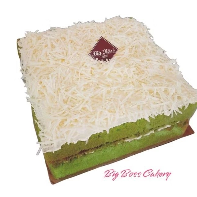 

Big Boss Cakery NEW PANDAN CHEESE CAKE BOLU KEJU