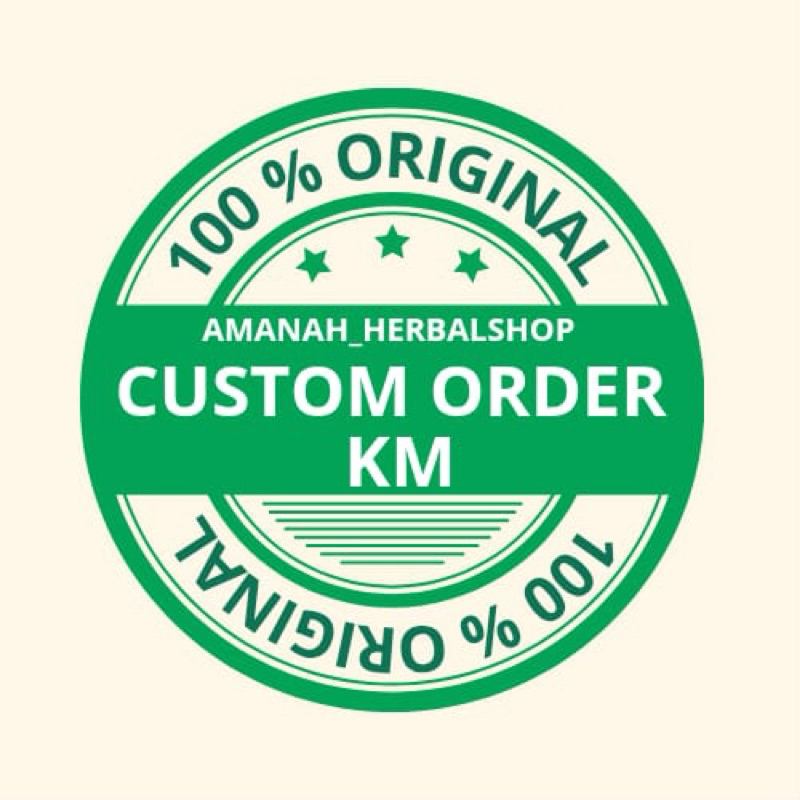 

costomer order K M