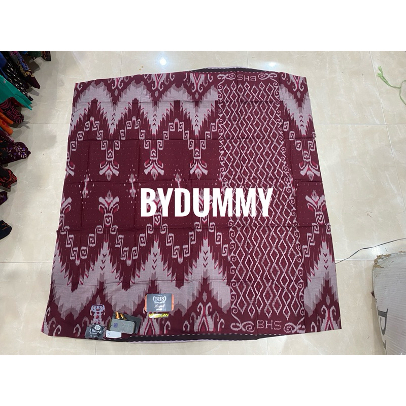 Obral Sarung BHS ROYAL ASLI tanpa DUS Kemasan PLASTIK murah kawung gunung merah hati