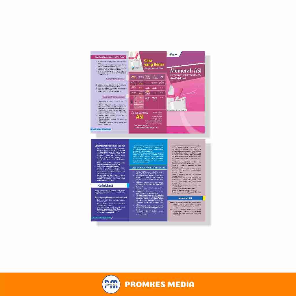 

Leaflet/Brosur Cara Memerah ASI dan Cara Menyimpan ASI, Brosur ASI EKSKLUSIF