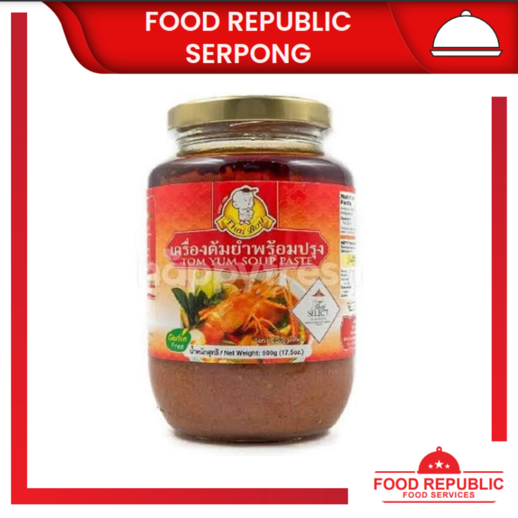 

BUMBU TOMYAM - TOMYUM PASTE THAI BOY 500 GR HALAL SAUS THAILAND ENAK