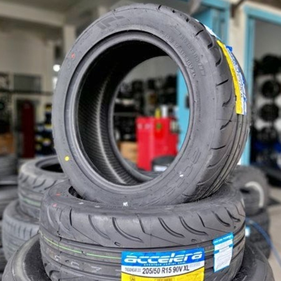 Ban mobil semi slick ukuran 205 50 R15 accelera 651 sport Ban ban mobil racing R15