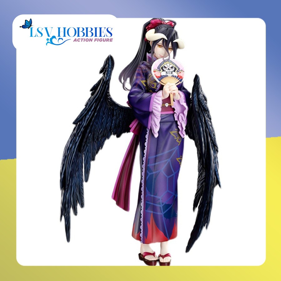 Overlord Albedo Action FIgure Albedo Kimono Figure Non Official