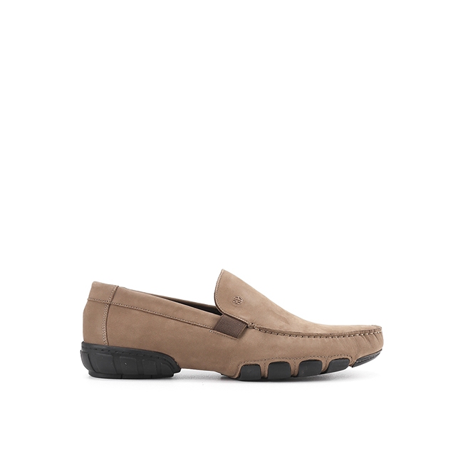 Hush Puppies Loafer Pria Dunov Arga Loafer Taupe