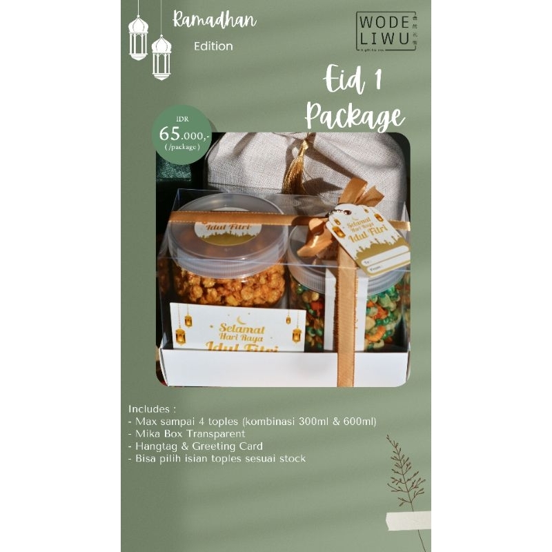 

Hampers Lebaran Idul Fitri Custom Snack