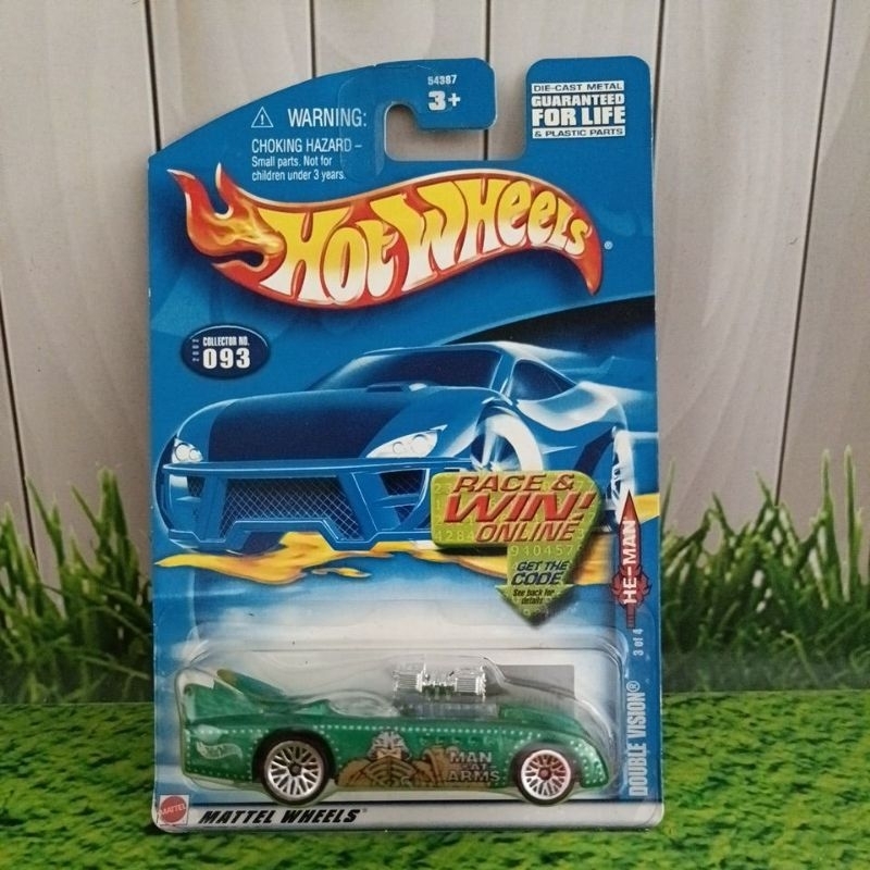 HOT WHEELS DOUBLE VISION HE-MAN Man At Arms