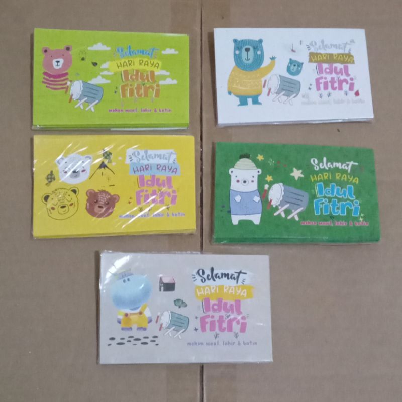 

Amplop lebaran kiky 1 pack isi 20 amplop