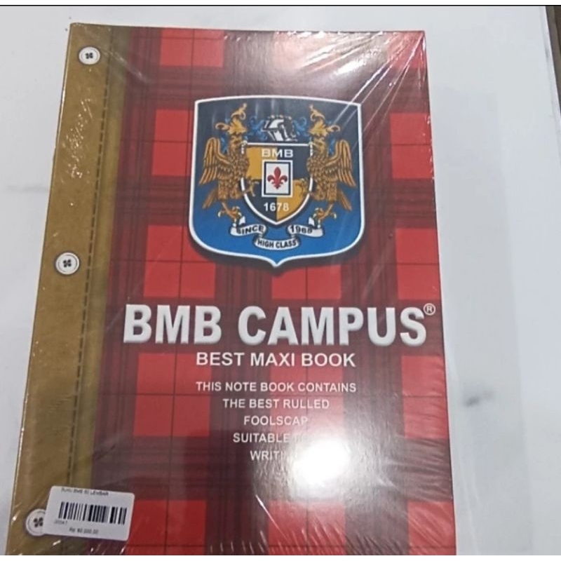 

Buku Tulis BMB 36,50,70 1 pack isi 10 pcs buku