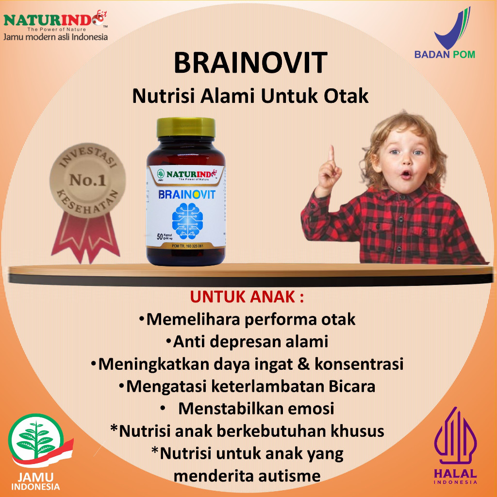 Brainovit Vitamin Dan Nutrisi Otak Anak Cerdas Paling Bagus Untuk Anak Pintar Dan Cerdas Umur 7 Tahu