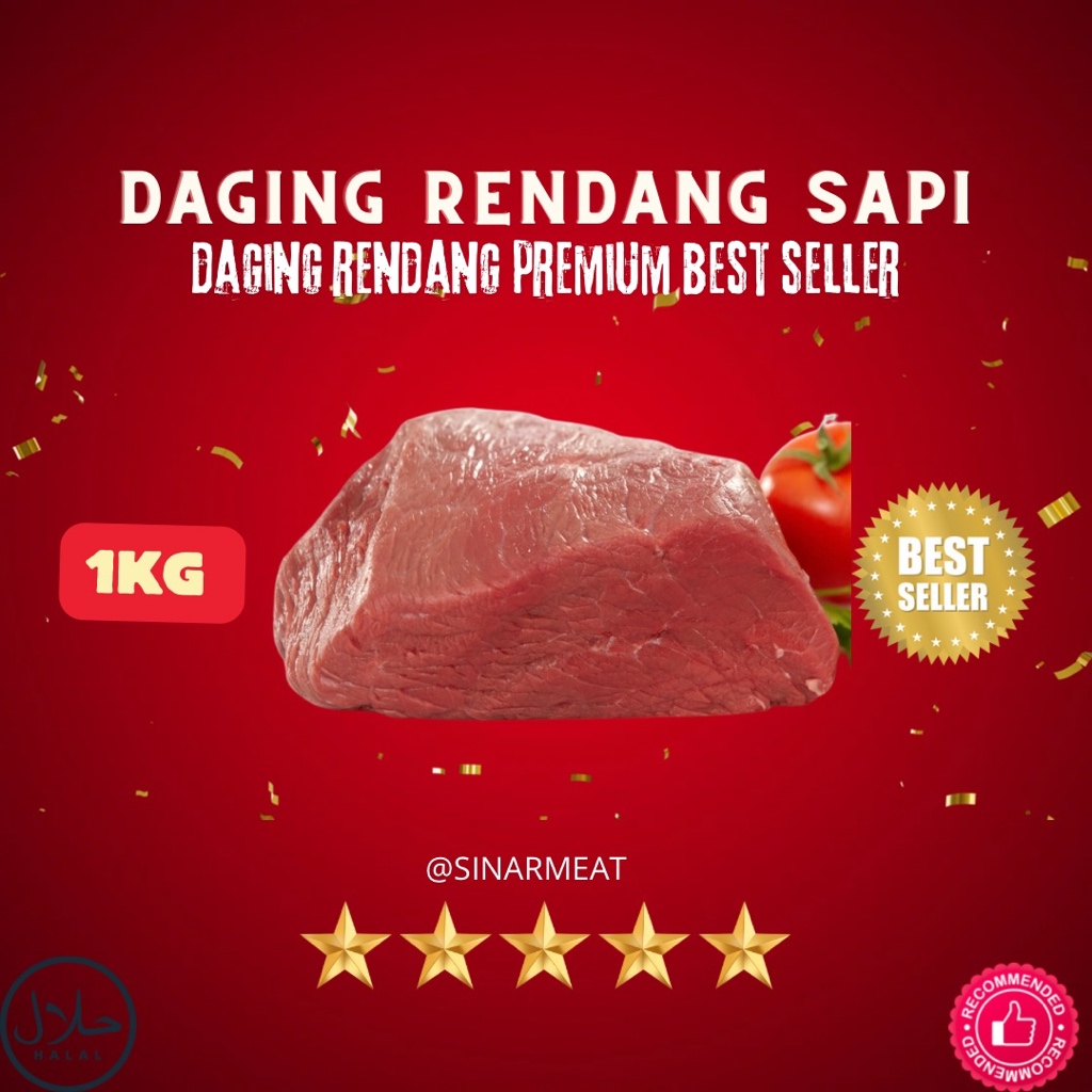 

DAGING RENDANG SAPI POTONGAN PAHA PREMIUM 1KG