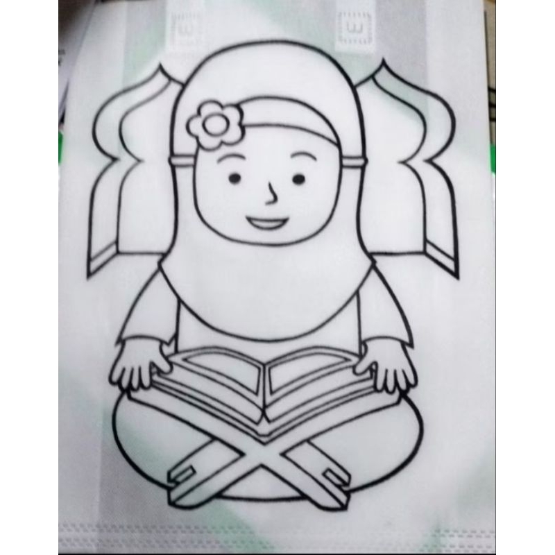 

TAS LUKIS MEWARNAI SPUNBOND / TOTEBAG / TERMURAH