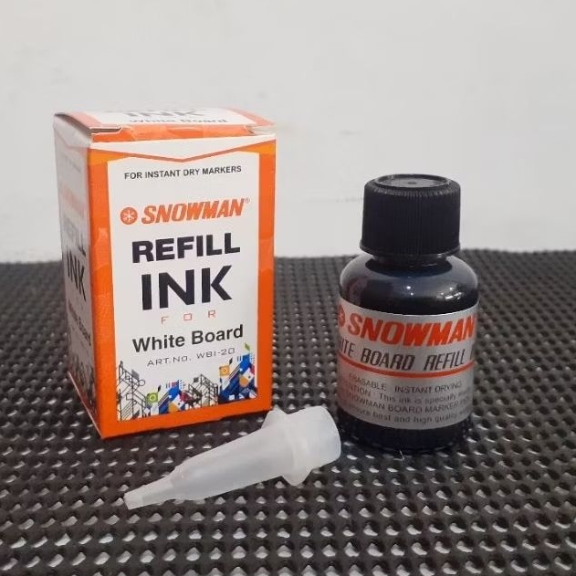 

Snowman Refill Ink for White Board WBI-20. tinta isi ulang papan tulis putih