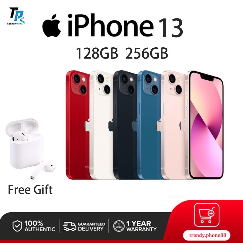 APPLE iPhone 13 128GB/256GB FULLSET SECOND INTER 100%ORI MULUS LIKE NEW