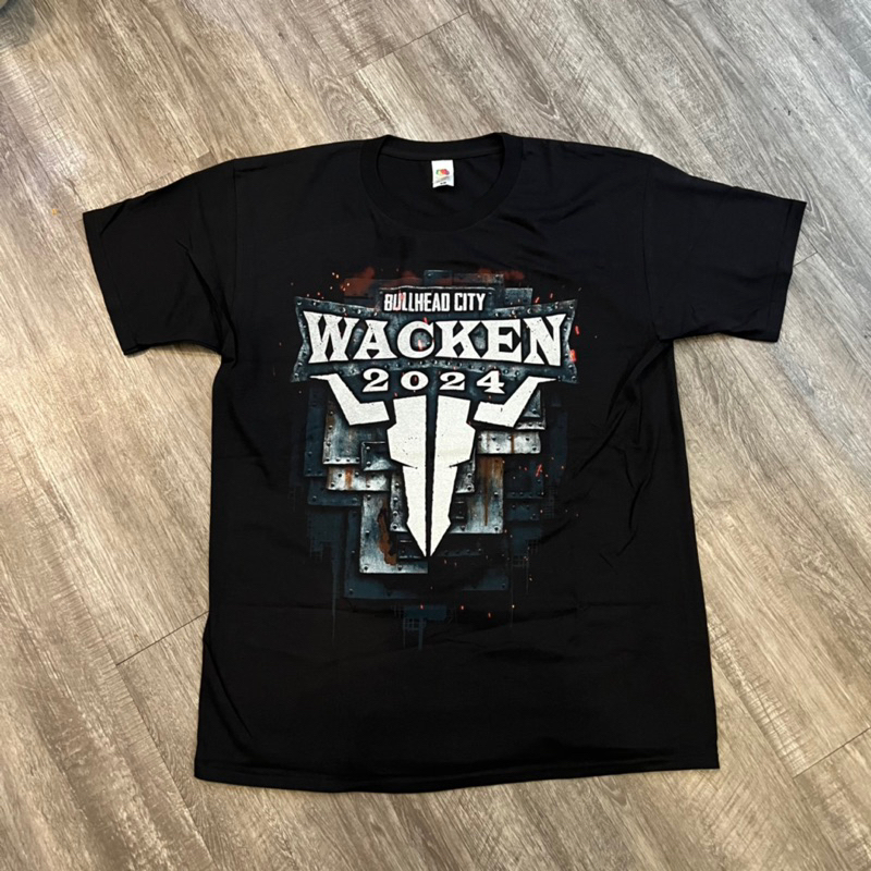Ready Stock - Xtrememerch Kaos [IMPORT STUFF] WACKEN OPEN AIR "Bullhead"
