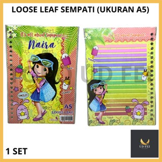 

(1 IKAT) isi loose leaf cewek/ isi binder cewek/looseleaf fancy cewek