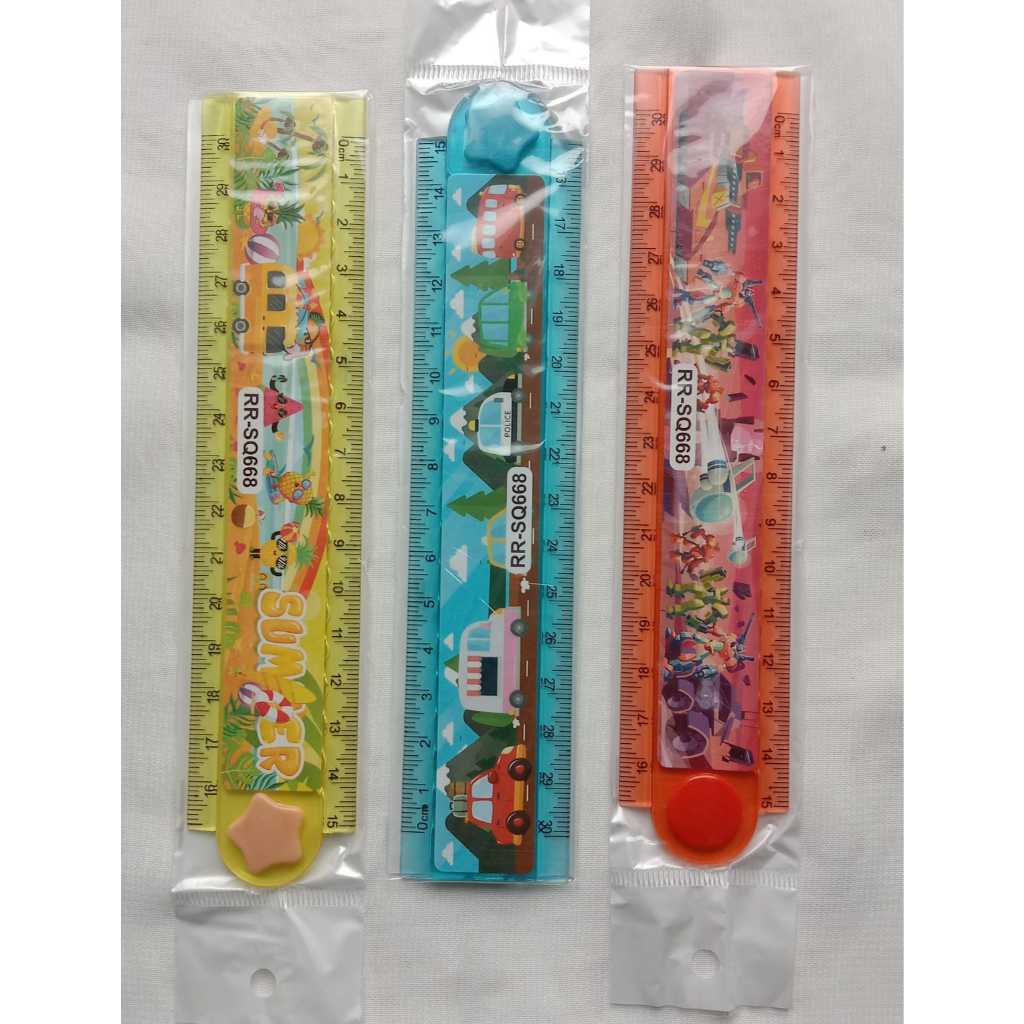 

Penggaris Lipat Squeezy Ukuran 30cm SQ668